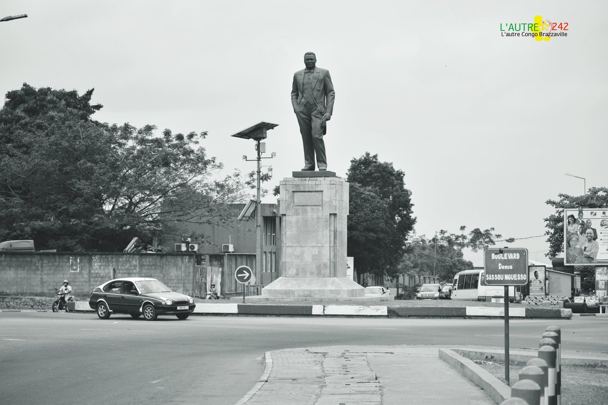 242Autre's tweet photo. Au croisement, Boulevard Denis Sassou Nguesso Avenue Loutassi ,c'est la statue de ? @242enLive https://t.co/zjmPfALtjL