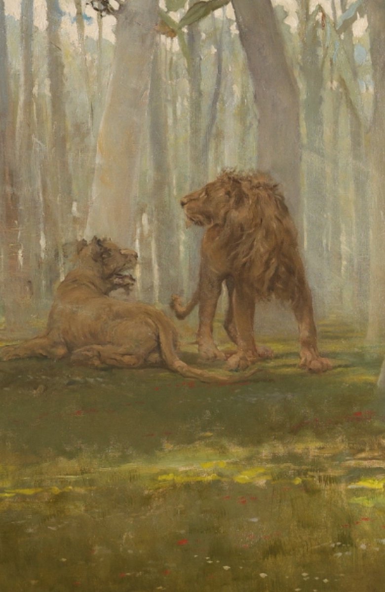 Borrominesca's tweet photo. El primer beso, también conocido como Adán y Eva. 
1891.
Salvador Viniegra. 
Museo Nacional del Prado. https://t.co/H609TfXEXM