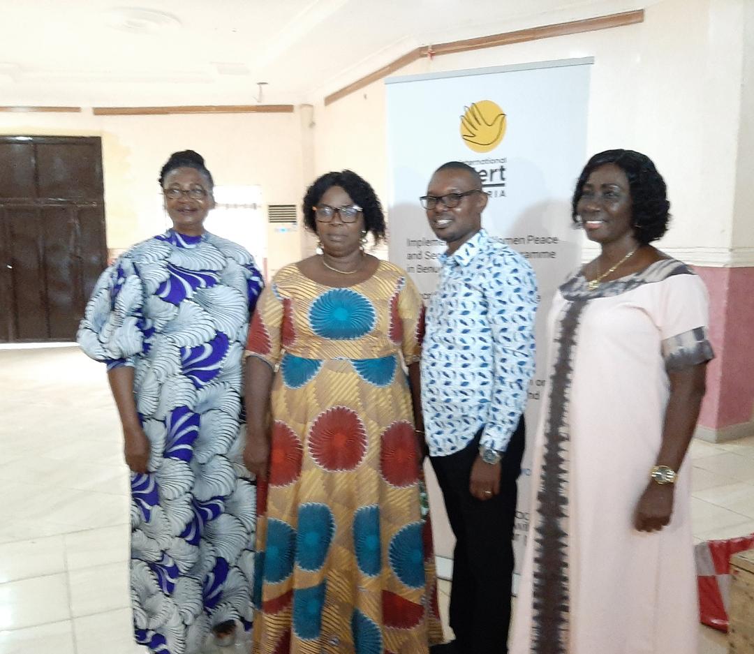 International Alert with funding from the Norwegian Embassy in Nigeria through the UN Women trains Women Mediators in Benue in the WOMEN, PEACE AND SECURITY PROJECT (UNSCR 1325)