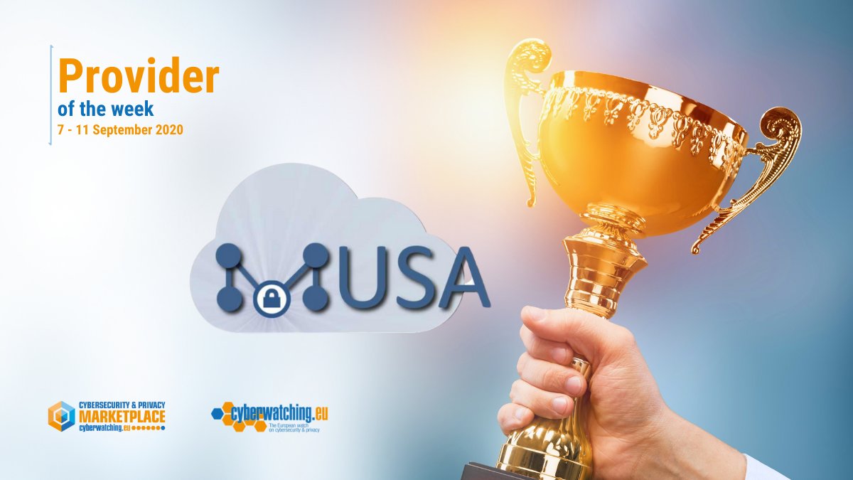 cyberwatchingeu's tweet photo. Our #ProviderOfTheWeek @MUSA_project addresses the whole SecDevOps life-cycle of multiCloud applications targeting Developers and Operators of #Cloud applications which use multiple private or public Cloud services at a time.
Learn more ▶️ https://t.co/xbna8McPKK https://t.co/pwulLzKdZE