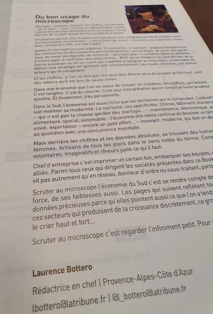 ℹ𝗜𝗻𝗳𝗼 📗𝗕𝗼𝗼𝗸 É𝗰𝗼 by <a href="/LaTribunePACA/">La Tribune Sud</a>

𝗟𝗲 🔝 𝟭𝗲𝗿 𝗚𝘂𝗶𝗱𝗲 𝗦𝘂𝗿 𝗟'#𝗲𝗰𝗼𝘀𝘆𝘀𝘁𝗲𝗺 𝗱𝗲𝘀 #𝗲𝗻𝘁𝗿𝗲𝗽𝗿𝗶𝘀𝗲𝘀 𝗱𝗲 <a href="/MaRegionSud/">Région Sud</a> 🌊🌞🌴 

👌🏽Bien nécessaire pour décrypter, analyser, explorer les données(substantifique moelle) de notre #economie territoriale