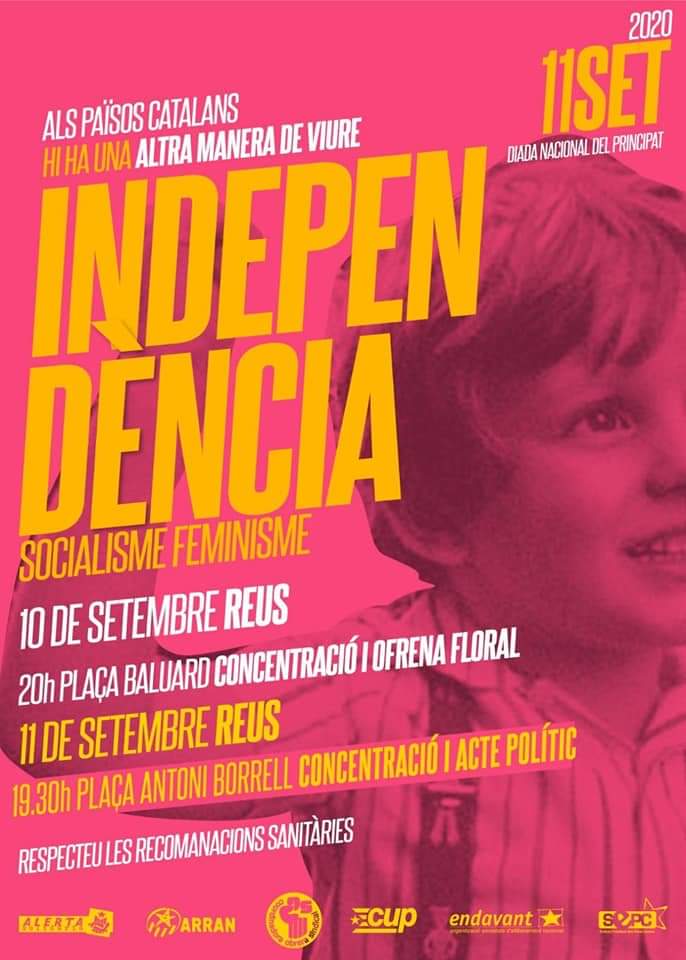 EndavantOsanTgn's tweet photo. L’Esquerra Independentista hem decidit fer un pas endavant i mostrar-nos com un agent mobilitzador clau per tal de reivindicar que hi ha una altra manera de viure en una Diada marcada pel context d’excepcionalitat.
#HihaunaAltraManeradeViure
#Independència https://t.co/loCLUS0hL2