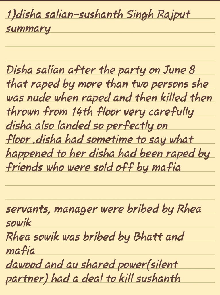 Evilminds1's tweet photo. @arnabofficial7 @arnabofficial7 disha salian sushanth murder case solved #ArrestRheaNext #BabyPenguin  #BollywoodDarkSecrets #BabyPenguine #BoycottBollywood #ArrestSandipSsingh #ArrestCulpritsOfSSR #AdityaThackeray #BoycottBollywoodFilms #ArrestSSRKillers  #DishaSushantMurderLink https://t.co/2YOEXGfVi7