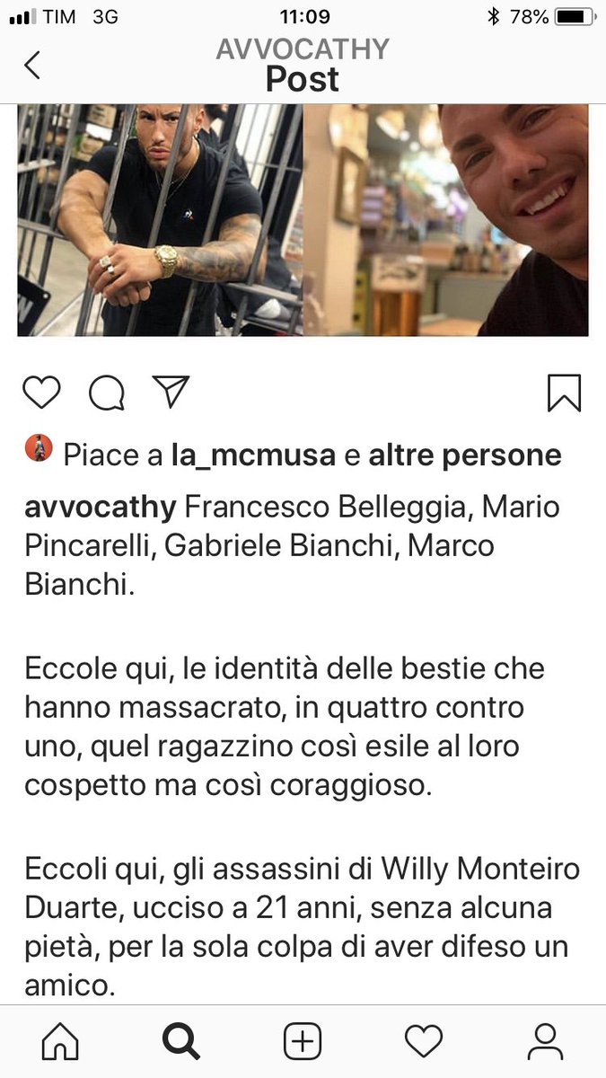 evagiovannini's tweet photo. Premessa: la vicenda di Willy è grave da non dormirci la notte.

Ma perché un’avvocata - molto nota - deve descrivere i colpevoli come “bestie”? 
Non è forse il ruolo degli avvocati quello di tutelare anche l’omicida? 

“Bestie” lasciamolo ai bar e alla peggiore politica. https://t.co/tKLi92Iizg