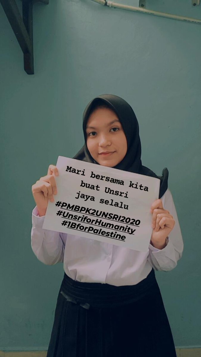 Nabiilaars's tweet photo. "Mari bersama kita buat Unsri jaya selalu"
.
.
.
@BEM_KMUnsri
#PMBPk2Unsri2020 
#unsriforhumanity 
#1BforPalestine https://t.co/owd7ckzlmq