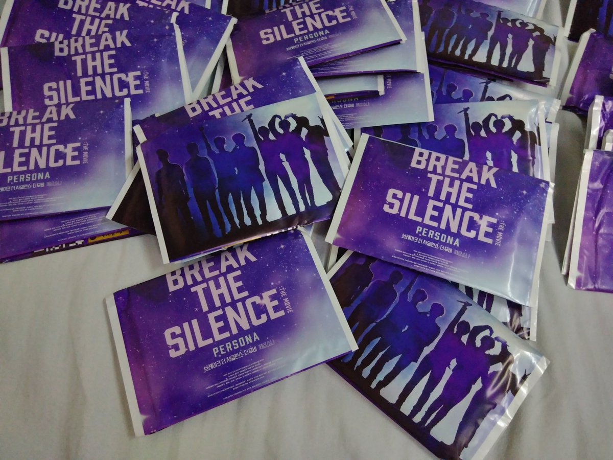 kinabaluarmy's tweet photo. Surprise!! ✨

Along with our handbanner and mock ticket, we will distributing @jiminandme 's Break The Silence The Movie Fansupport Project in Malaysia wallet tissues as well for:

Date: 12/09
Showtime: 1:10pm
GSC Suria Sabah

Thank you so much to our sponsors and crews!! 💜 https://t.co/EqVmP7PYmC