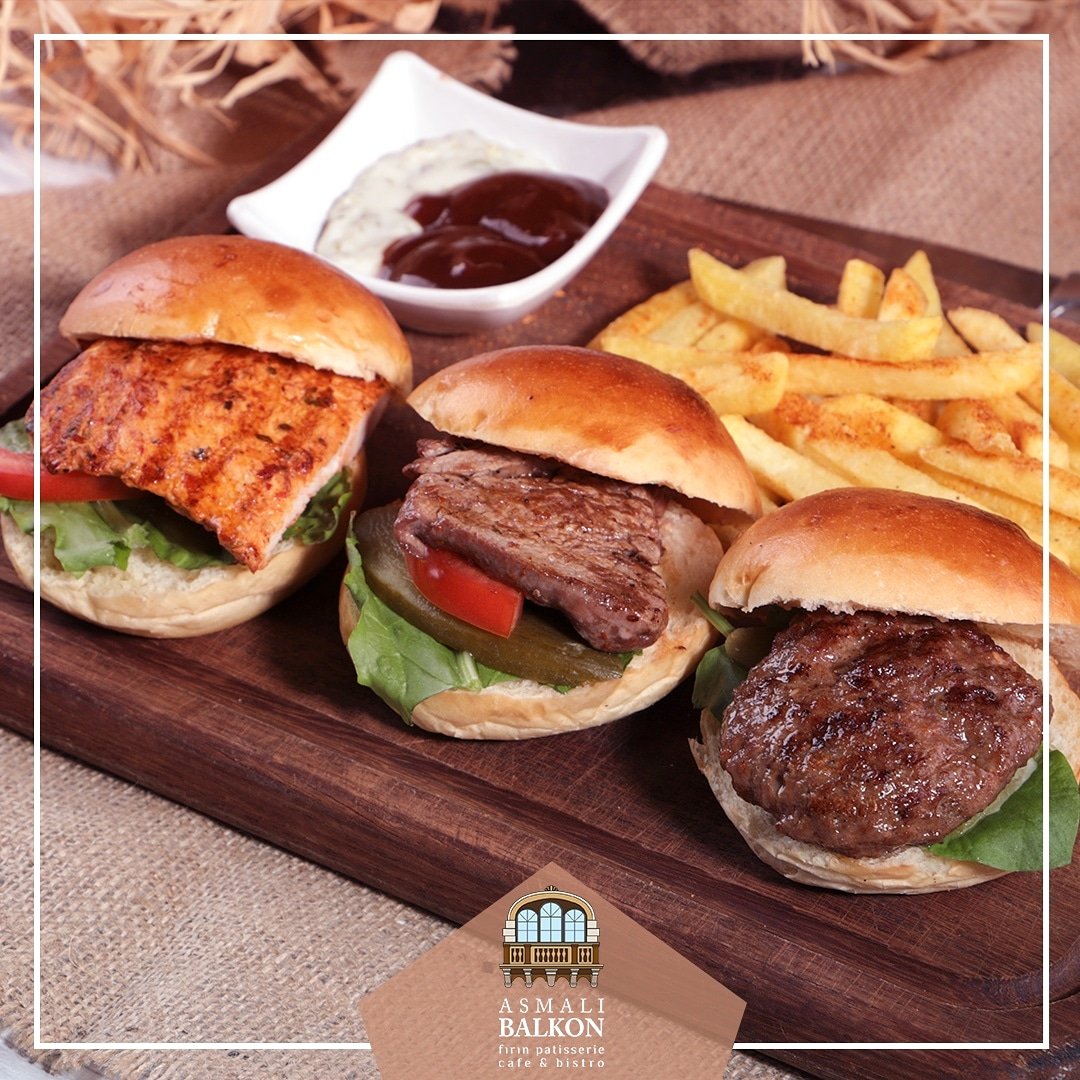 Bir taşla üç kuş vurduran seçenek. "MİNİ TRIO BURGER"