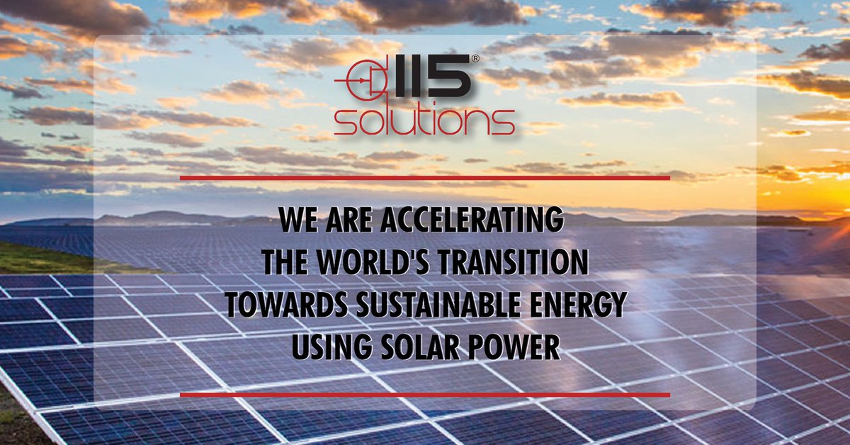 115soIutions's tweet photo. We are accelerating the world's transition towards sustainable energy using solar power.

#entrepreneurship #electricalengineering #businessaccelerators #supplierdevelopment #employmentcreation #solarpower https://t.co/jJEhZ3dw5D