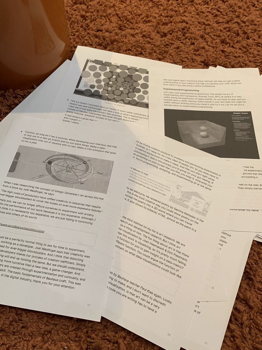 what a morning!! I had to keep it a secret but I was the Mystery Speaker at <a href="/smashingconf/">SmashingConf</a> Freiburg. I spent my time studying how we can make the web a medium of expression (again) through creative code. It was a big honour and I loved the reactions and questions I got!!! ❤️🌐