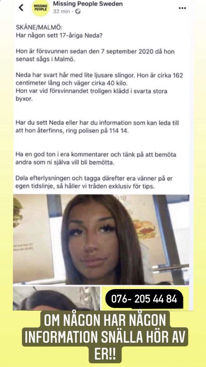 ‼️Malmö‼️‼️Retweeta &amp; sprid‼️