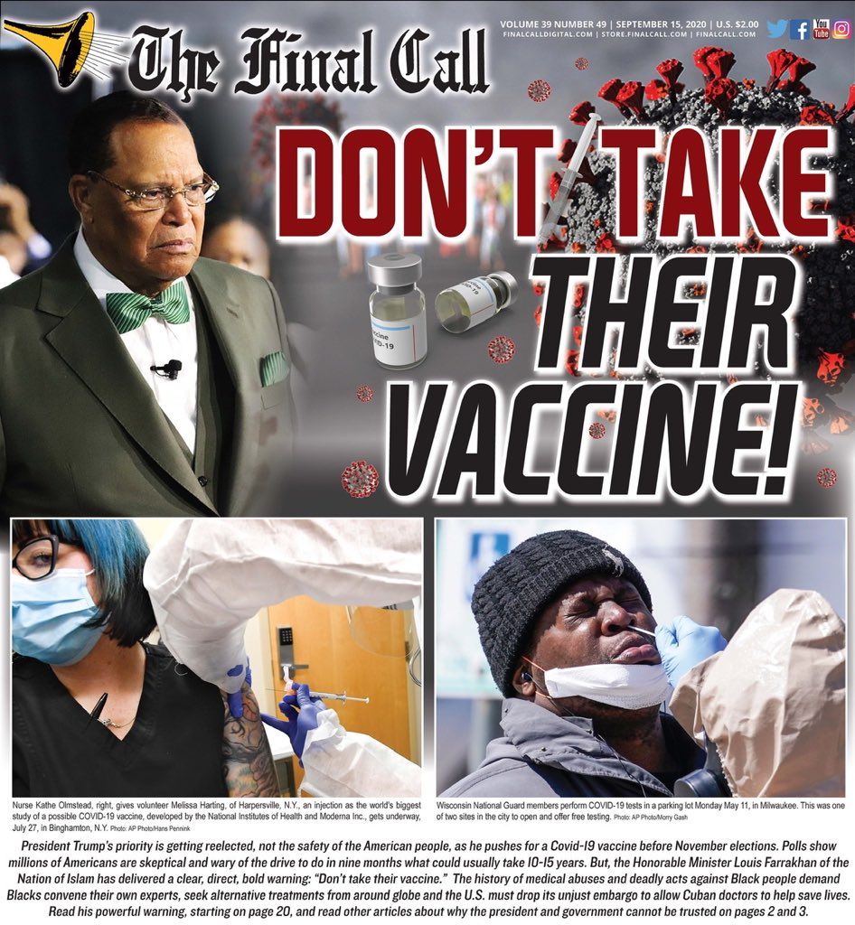 w1seone25's tweet photo. On sale right now! 
The Latest copy of The Final Call Newspaper. Don’t miss out!! Get your 💯 TRUTH Newspaper Today‼️

Please Subscribe https://t.co/LZFBtIjfok or call 866-602-1230 ext 200.  

@TheFinalCall @FinalCallStore #TheFinalCallNewspaper https://t.co/oJ1cSjDZPJ