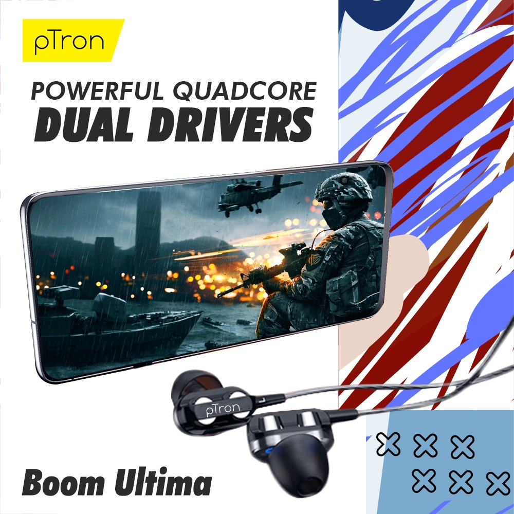 pTronIndia's tweet photo. The perfect #Gaming gadget for game battles and everything you're streaming. #pTronBoomUltima wired in-ear headphones are ultimate in convenience.
#pTron #BeLoudBeProud #WiredEarphone #GamingAccessories #GamingGadget #DualDriverEarphones #BoomUltima https://t.co/jLgJAGGsR4