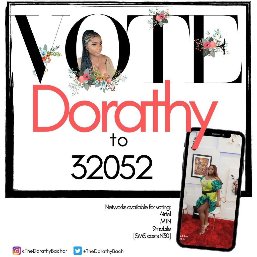 nike_emr's tweet photo. The GOAL is simple this game week we top the polls with all our strength it’s time to #VoteOnDorathy now !!

sms : VOTE Dorathy to 33052 https://t.co/8eCwO2MzNH