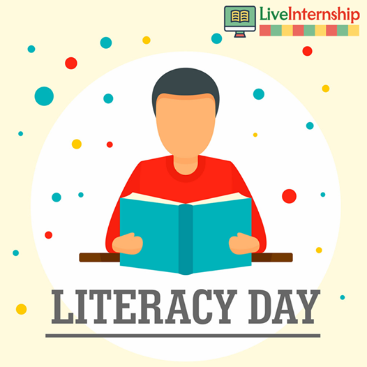 liveinternship's tweet photo. Education is not the filling of a pail, but the lighting of a fire.  #HappyInternationalLiteracyDay!
#liveinternship https://t.co/OmY7u3y6Af