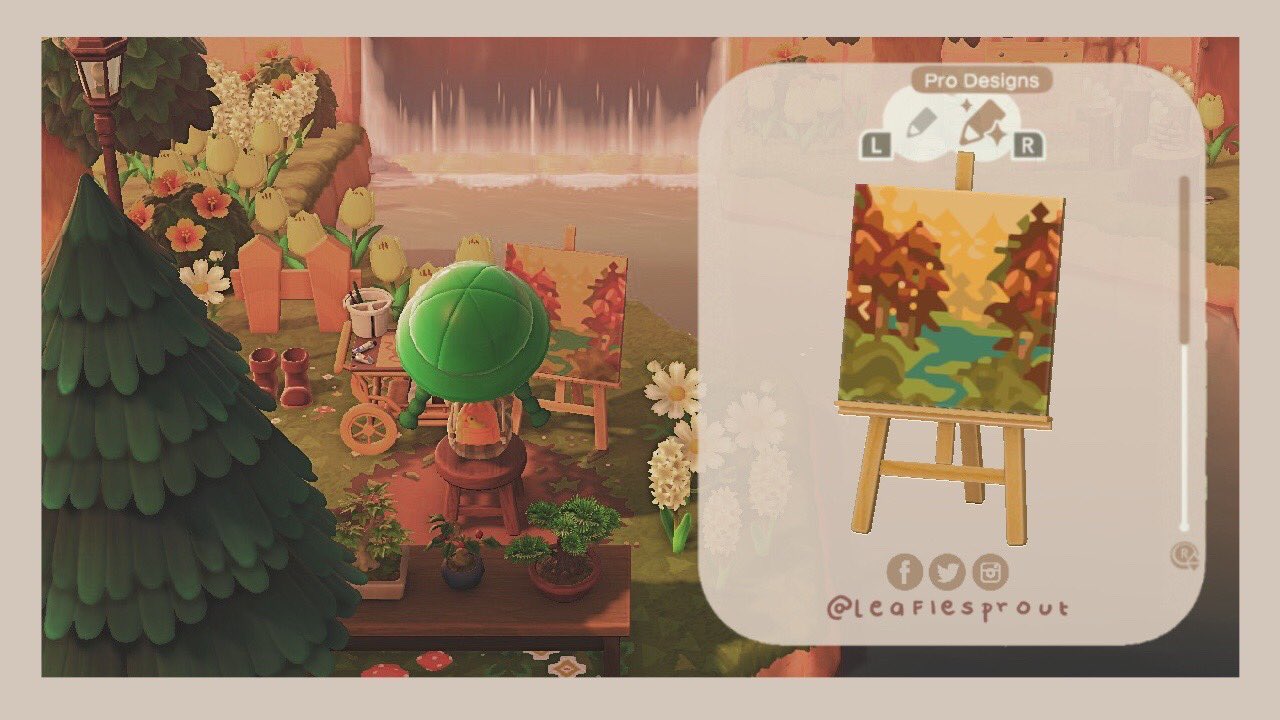 マイデザまとめ あつ森 攻略 マイデザまとめ 画家シリーズ秋バージョン ータグー 秋 カフェ 看板 イーゼル オシャレ Autumn Cafe Signboard Soil Floor Fashion 가을 카페 간판 흙 바닥 멋진 マイデザイン マイデザ マイデザインpro 동물의숲