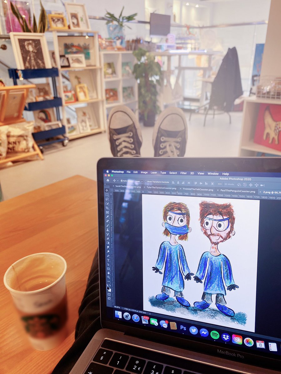 seanwebsters's tweet photo. There’s nothing better than a relaxing morning in the studio. ☀️ I missed Day 7 of the @merseymadeuk September Challenge so I’m catching up today... the theme was ‘Current Project’ so here’s me finishing off my latest commission! https://t.co/uM0DI0rvby