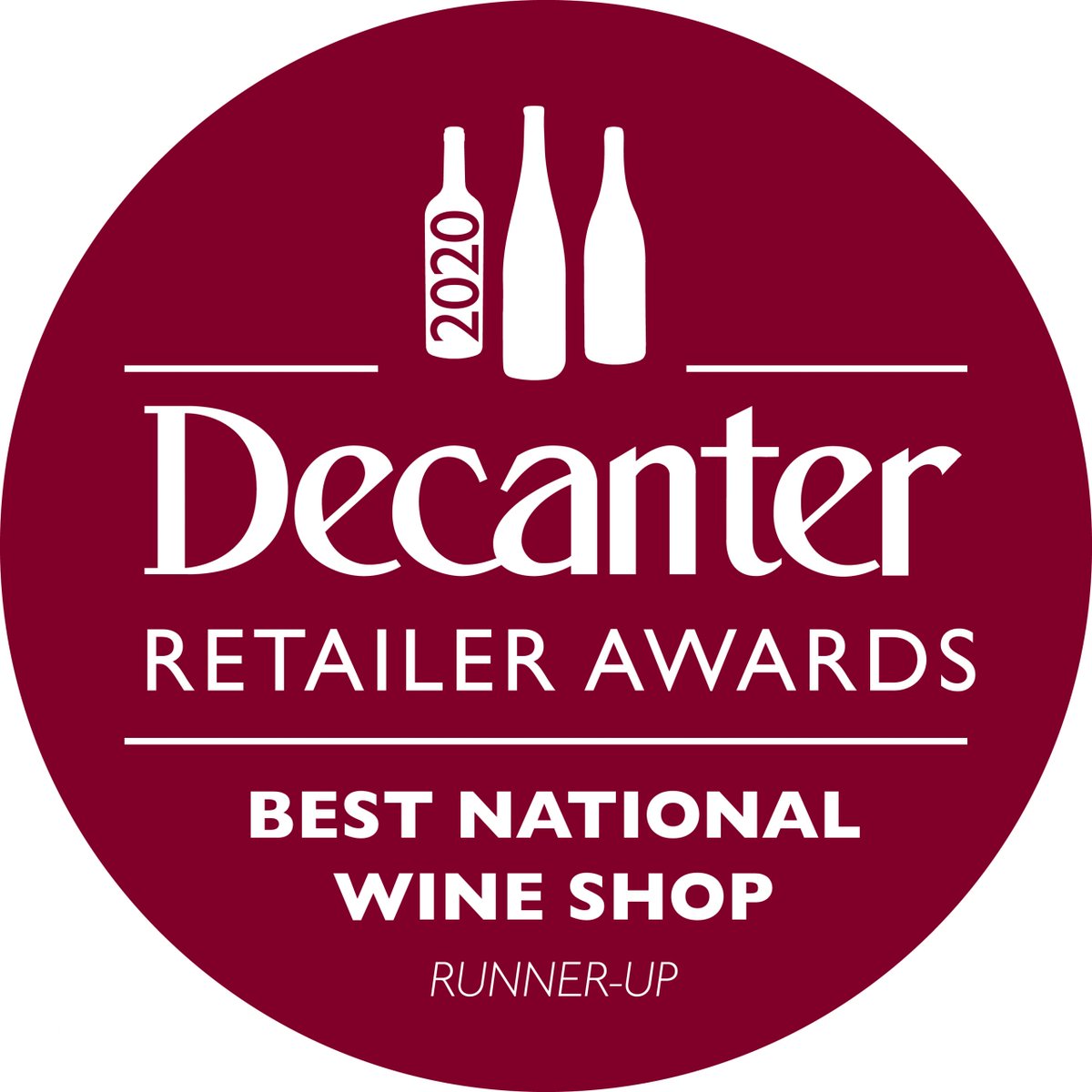 Thanks so much <a href="/DecanterAwards/">Decanter World Wine Awards</a> for recognising all our team's hard work again in the annual <a href="/Decanter/">Decanter</a> Retailer Awards! Delighted with this accolade 😊 Congrats to all the other winners, runners-up &amp; those shortlisted - particularly impressive during this year 👍🍾