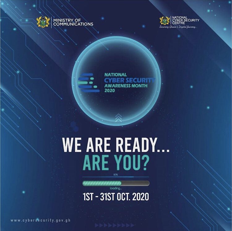 SecureXg's tweet photo. National Cyber security awareness month. This October! https://t.co/O9qggJzIqu