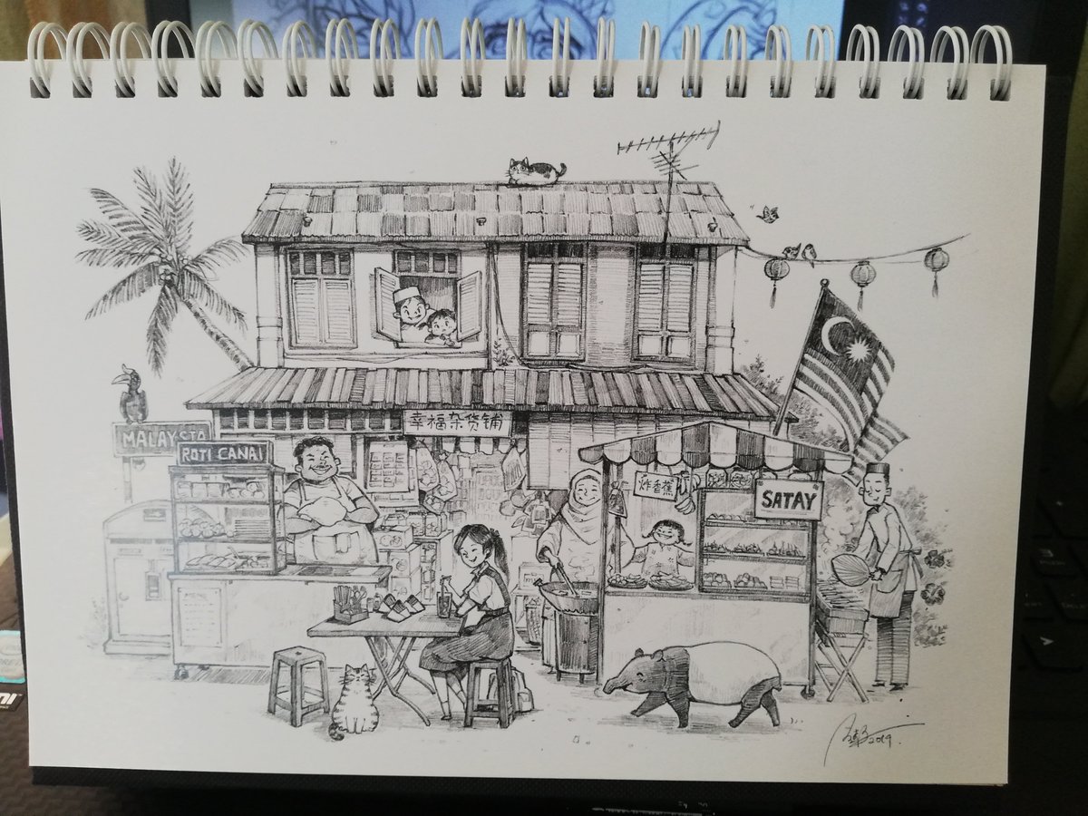 Ivis_sans's tweet photo. I forgot to post this... :3
I miss satay & roti canai...
#calender2020 https://t.co/mJGWqwaJmZ