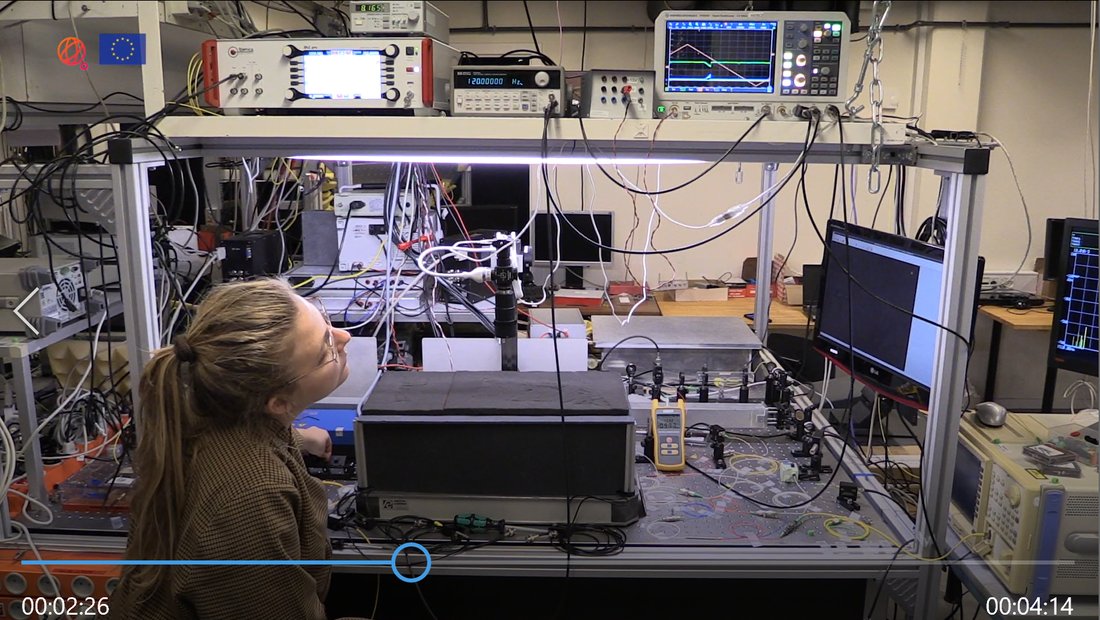 QuantumFlagship's tweet photo. The goal of the Quantum Flagship @iqClock project is to bring the best clocks in the world to society. Watch their video and learn more about it! #QuantumProjects
โ๏ธ https://t.co/8xmHGc9gjN https://t.co/ib6GdPW3DT