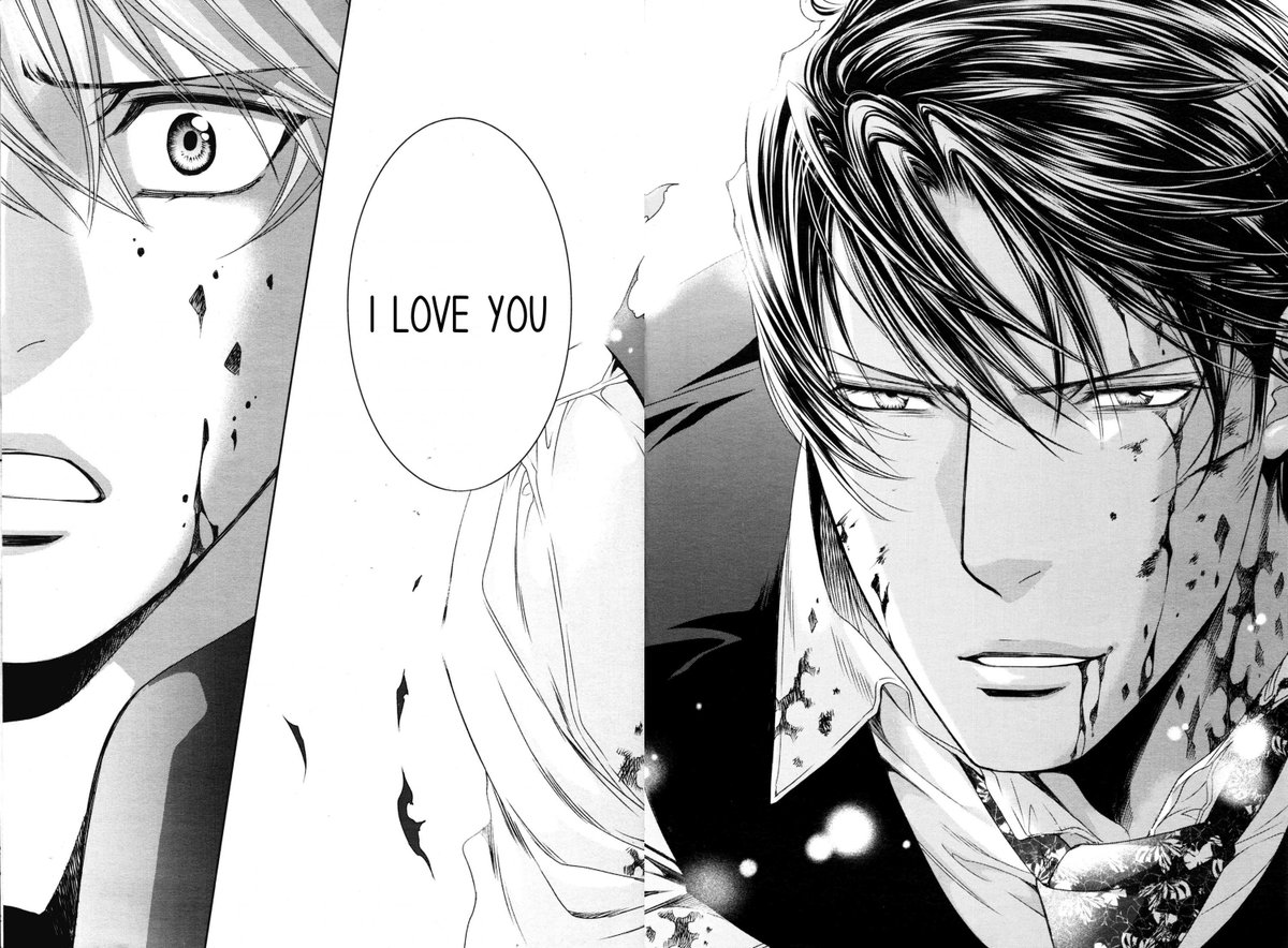 HausOfKills's tweet photo. After so many years, they finally said it. 😭 Would've been a sweet moment if it weren't for the gunshots &amp; the fall. 😩 Istg if Yamane pulls a Youka Nitta &amp; kills off the MC's of a long beloved series #FinderSeries #ViewfinderSeries #YoureMyLoveprizeinViewfinder #yaoi #manga https://t.co/crQHKVmWpu