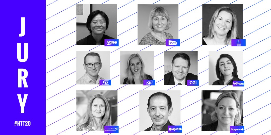 [Jury #HTT20] 

Voici la 1ère partie du jury qui se réunit ce 17 septembre pour déterminer les finalistes de cette édition !

Découvrez tous les experts RSE &amp; Innovation présents pour évaluer les projets ➡ bit.ly/3gzxnVS

Restez connectés pour l'annonce des finalistes🤩