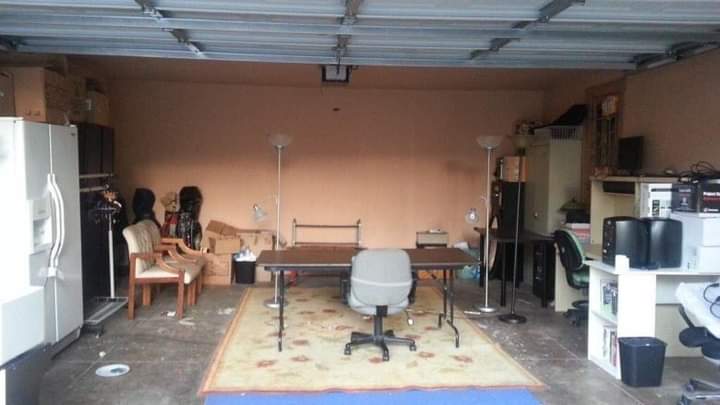 They started with this small garage..