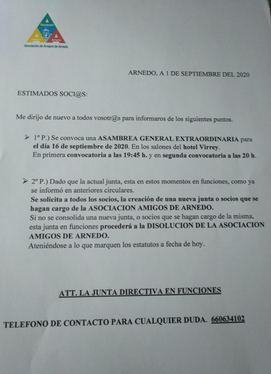 NOTA INFORMATIVA