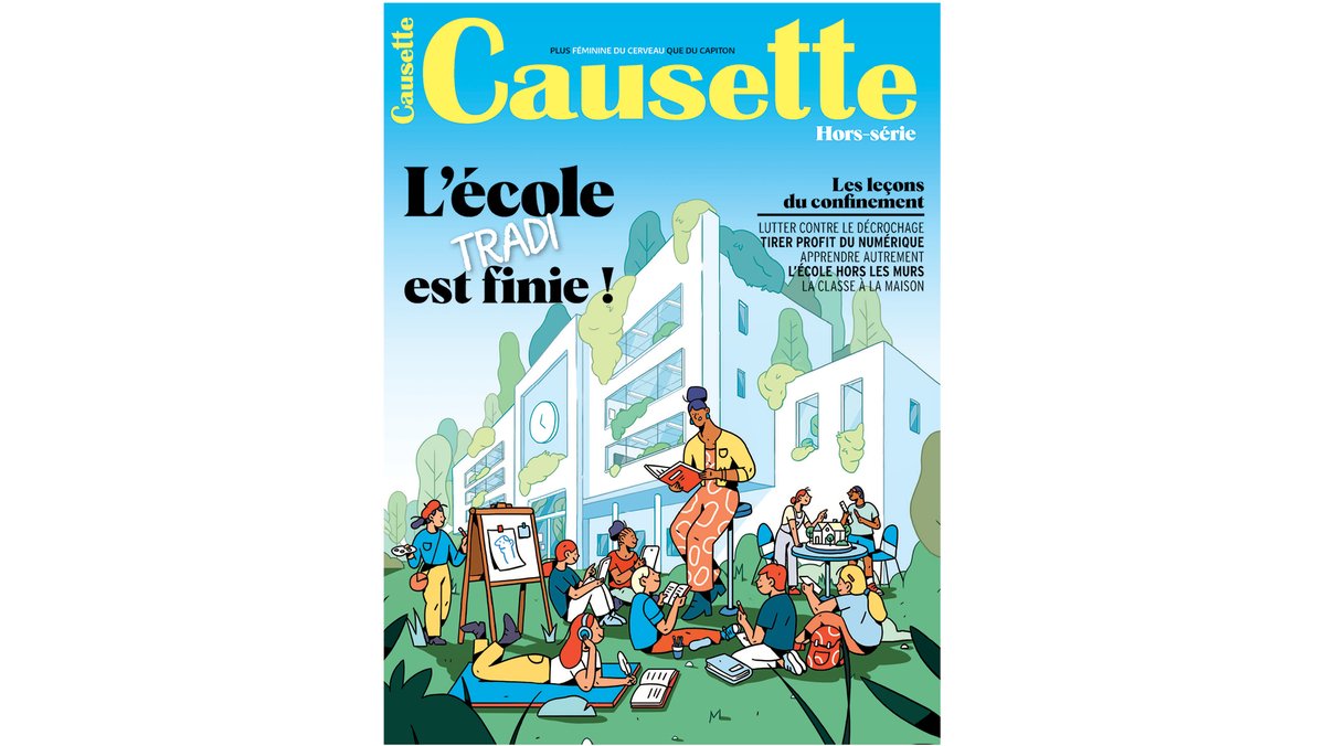 ✨Quoi de plus stimulant que de réinventer l’école, alors que le confinement nous a permis de toucher les limites du processus scolaire habituel ? Causette a questionné des profs et des élèves, des chercheurs·euses... Voici leurs visions pour une école de demain plus égalitaire.