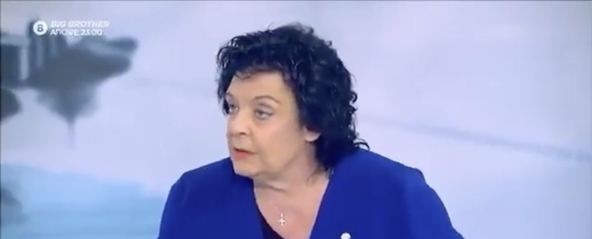 turk0post's tweet photo. النائبة البرلمانية اليونانية ليانا كانيلي في تصريح الأول من نوعه وفي لقاء تلفزيوني:
نحن نخطى حين نثق بـ #فرنسا، فهم لن يموتون من أجلنا، وعلينا ان نتعلم من دروس الماضي.
اننا نرتكب أخطاء جسيمة في علاقتنا بـ #تركيا خاصة انها اصبحت قوه مذهلة. https://t.co/v3y0EPldIM