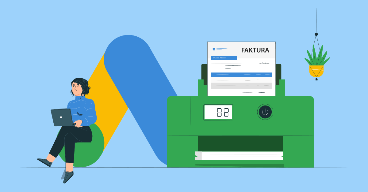 AgencjaAdVIST's tweet photo. Chcesz wiedzieć jak pobrać fakturę z Google Ads?💻📄

W naszym najnowszym artykule prezentujemy instrukcję - krok po kroku - jak w panelu Google Ads wygenerować fakturę VAT. 📈💰

Zapraszamy do lektury! 👉 https://t.co/TDIETtKnsu https://t.co/PjPiNn8299
