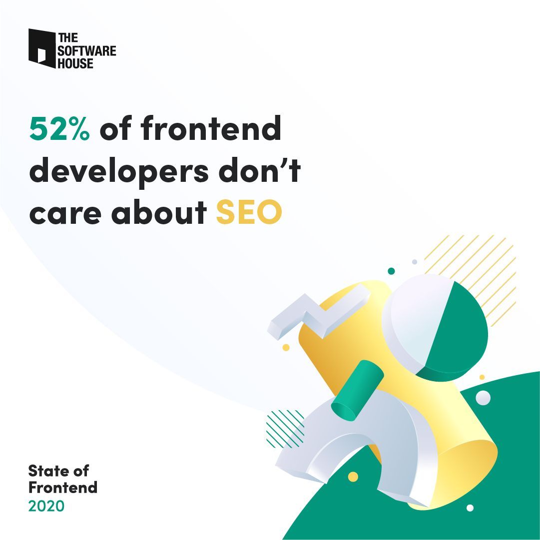 RealTSH's tweet image. @TomekRudzki: “Make sure @Google can properly render @JavaScript on your website. I’ve seen websites presenting Googlebot with blank pages and their organic traffic to drop to zero.”
Read more about #SEO &amp;amp; #frontend here: bit.ly/31B0qnJ 
#StateOfFrontend2020