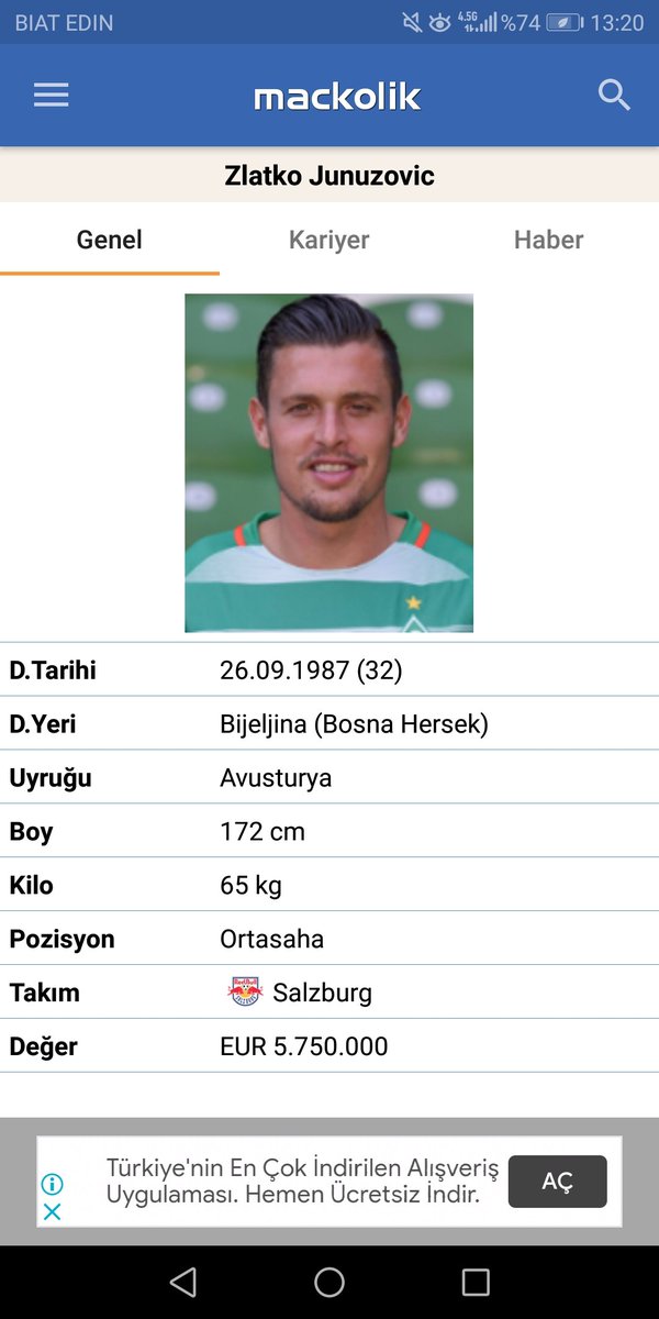 Beklentim var umudum hiç yok. Gelirse orta saha işini çok rahat çözer. Sosayı hiç aramayız bile.