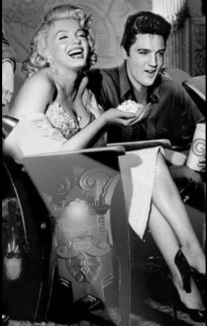 Marilyn Monroe et Elvis Presley 