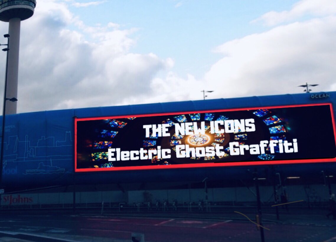 @TheNewIcons_ ELECTRIC GHOST GRAFFITI thenewicons.godaddysites.com