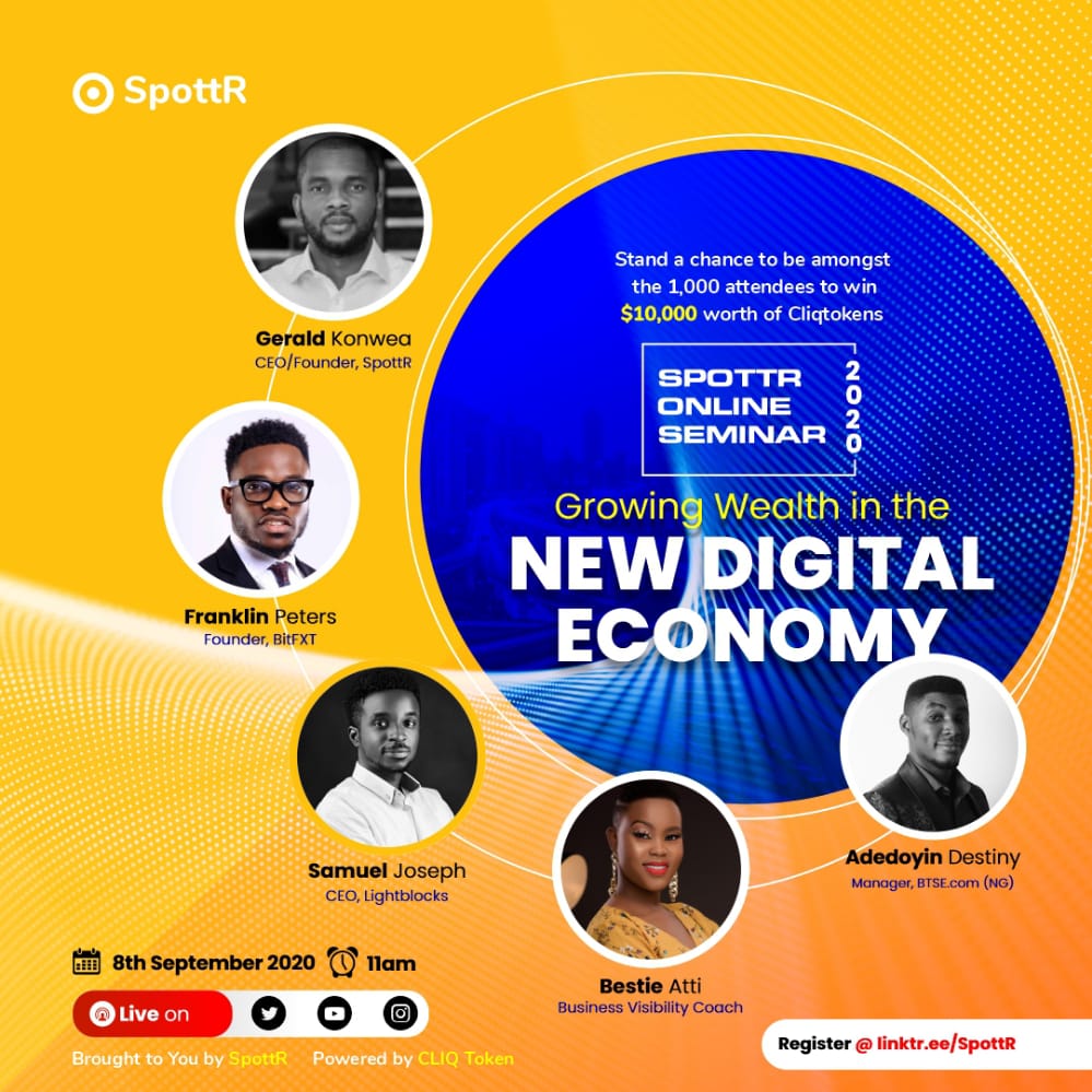 RoyalOyin's tweet photo. We're learning about building your business &amp; personal brand

@BestieAtti is giving us great tips

#digitaleconomylive
#spottrlive 

@TheSpottrApp_ 
@SpottrAcademy https://t.co/ahCwviujTy