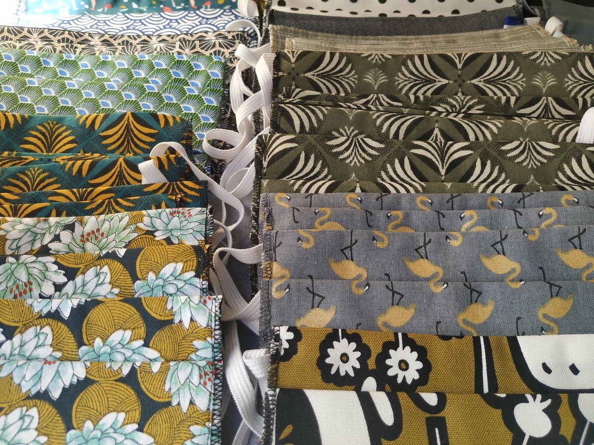 ZoyeFashion's tweet photo. Masques en tissu fait maison disponible en boutique @Plage_76 
Plusieurs motifs plus beaux les uns que les autres !
5 euros l'unité seulement.
#Poitiers #COVID19 #MasquesObligatoires #ZOYE #KoreanDesign #PoitiersMaVille https://t.co/OMFdkQRhW1