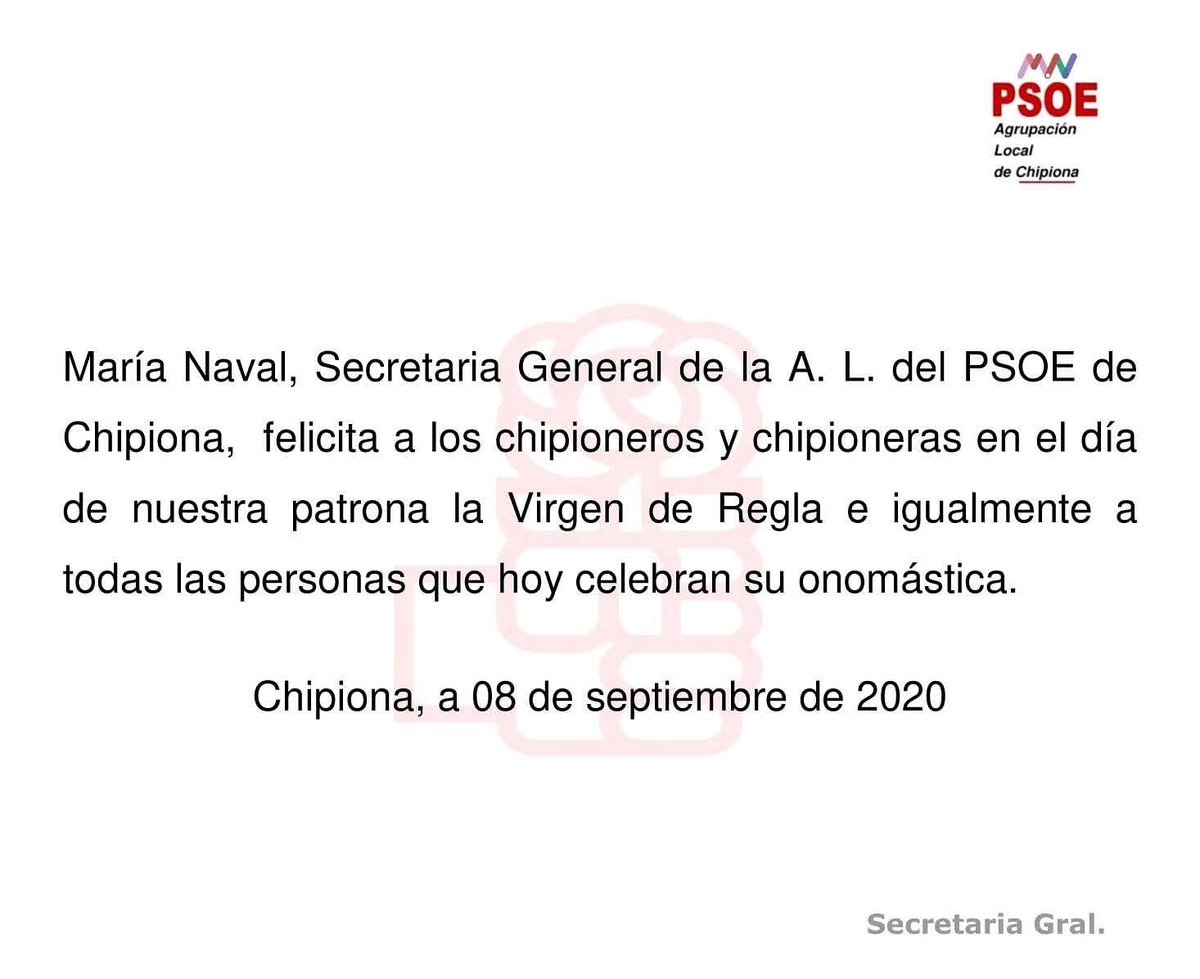 PsoedeChipiona's tweet photo. https://t.co/tzvTgDMUp1
