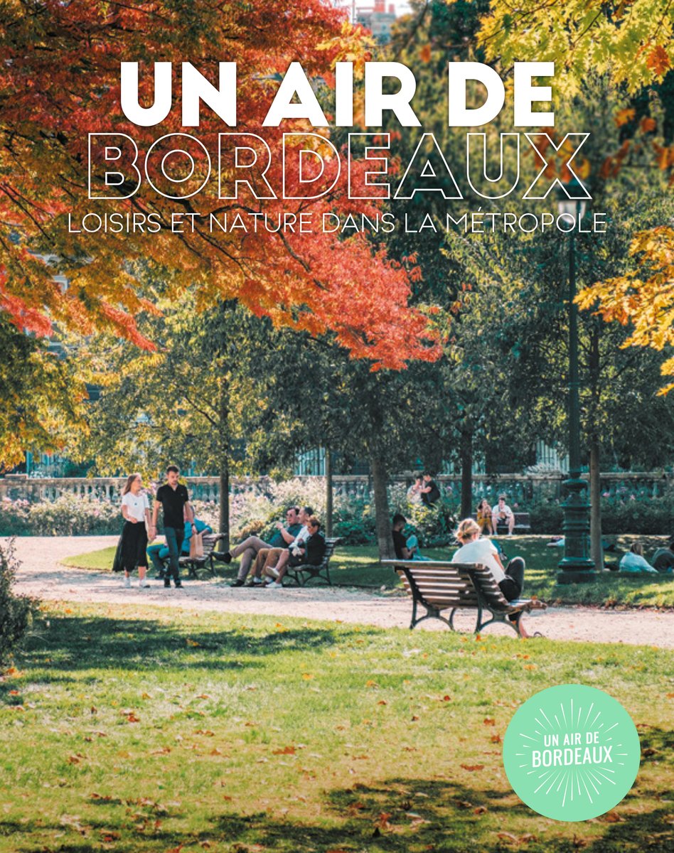 BordeauxTourism's tweet photo. Notre nouveau guide loisirs et nature "Un Air de Bordeaux" est disponible 🍀 Escapades dans les espaces naturels, activités insolites, sportives 👟 Des sorties et des micro-aventures à deux pas de chez vous sont au programme de ce guide 🧘‍♀️👉 https://t.co/JB3hvd2Vtu https://t.co/7IpkjncU9F