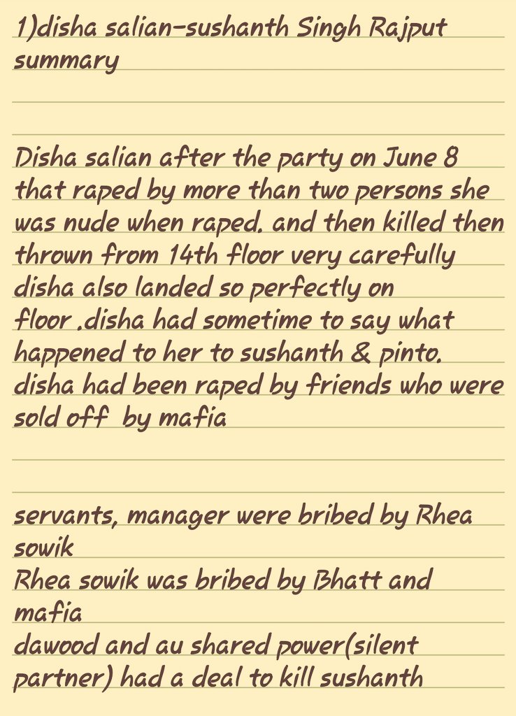 Evilminds1's tweet photo. #DishaSushantMurderLink https://t.co/Gk0n32ZWVO