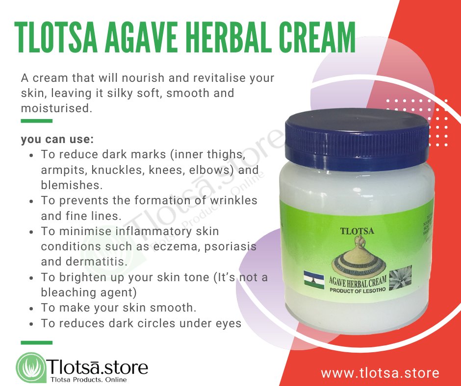 tlotsa agave herbal cream