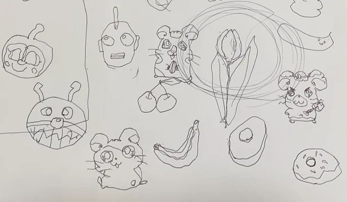 左手チャレンジ!! 