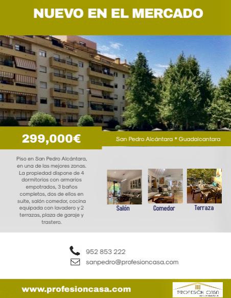 profesioncasa's tweet photo. Cuando piensas en comprar lo mejor, aquí lo tienes...

¡Tres veces excelente: excelente piso, excelente ubicación y excelente precio! 

Para más información no dude en ponerse en contacto con nosotros en:

Teléfono: 675 981 606 / 952 853 222
Email: sanpedro@profesioncasa.com https://t.co/FOrVX7WtvV