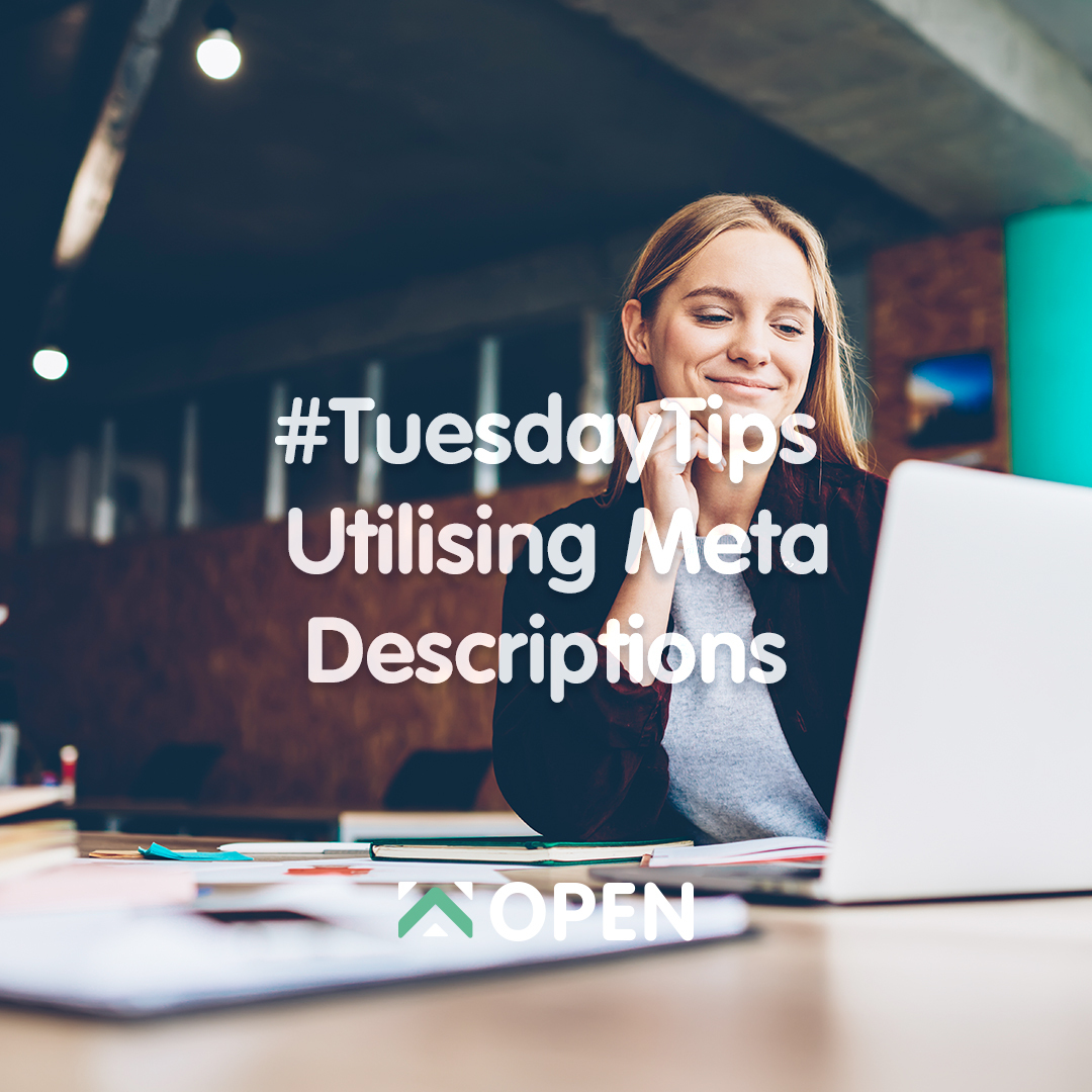 Open_Approach's tweet image. #TuesdayTips
This weeks tip is all about Meta Descriptions. Utilising Meta Descriptions on all of your pages, creating unique, relevant content can work towards SEO and improve your website ranking/traffic!


#Openapproach #SEO #SEOtips #webdevelopment #websites #webimprovement