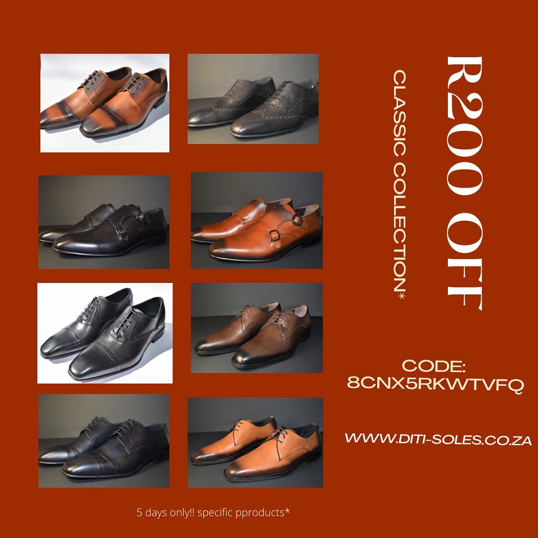 LihleXasa's tweet photo. https://t.co/TzloxP2wnz 
Follow @DitiSoles

#mensformalshoes 
#ditisolesway 
#level1 
#eNCA 
#Lorch 
#chooseday 
#clicksadvert 
#StateCaptureInquiry
#COVID19 https://t.co/CW5DYK7x9Y