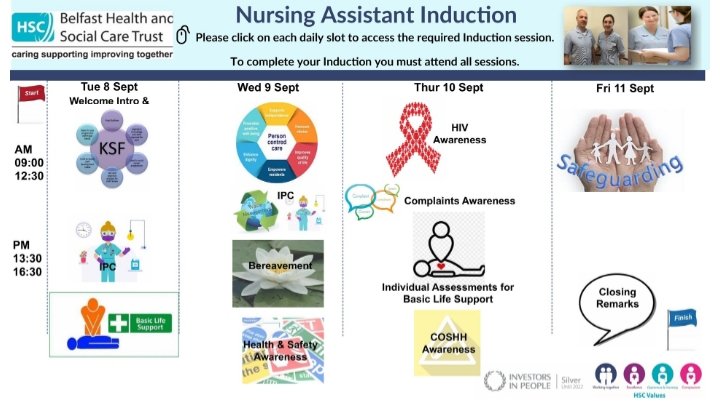 Wow!🙌🙌
First Live Online Induction for Nursing Assistants commenced today! 
Unreal effort by all @BelfastTrust colleagues to get to this point ,🤩🤩#virtuallearningteam #innovation #teamwork #transforminglearning #safety #effectivecare