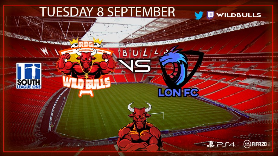 WildBulls_'s tweet photo. ๐|Matchday
๐|@OfficialVPG L1 South
๐|@LON__FC
๐|22.00๐ฎ๐น
๐ฅ๏ธ| https://t.co/62P8wbJ5MR
#AngryBulls
#Readytofight
โซ๐ด๐
#RDGWLB๐๐ดโโ ๏ธ๐ฅ
@OffSidePage_ @NewsProclub @ProClubChampss @Freeagent_ps4 @ILOVEPROCLUB1 https://t.co/naWfipgc1Z