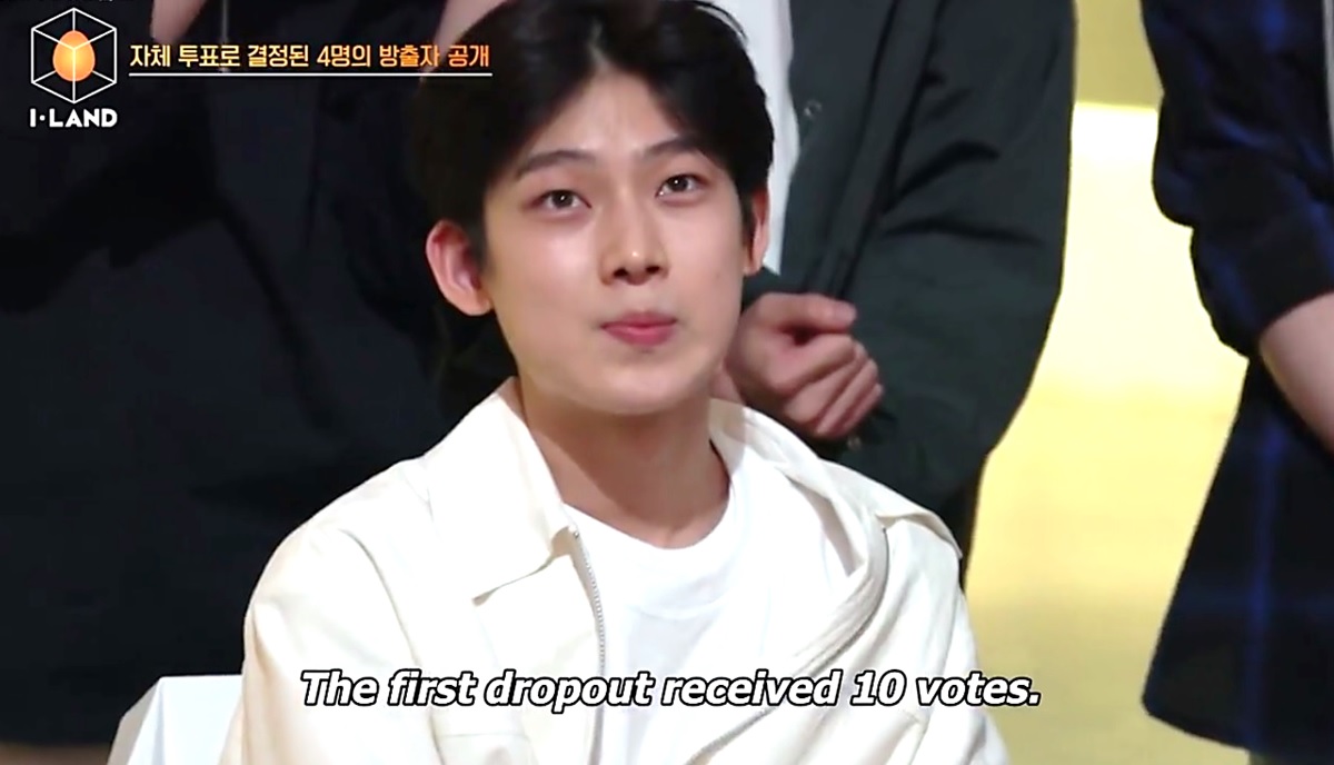 1. Sunoo was voted out the same moment he entered I-Land. (ep. 2)