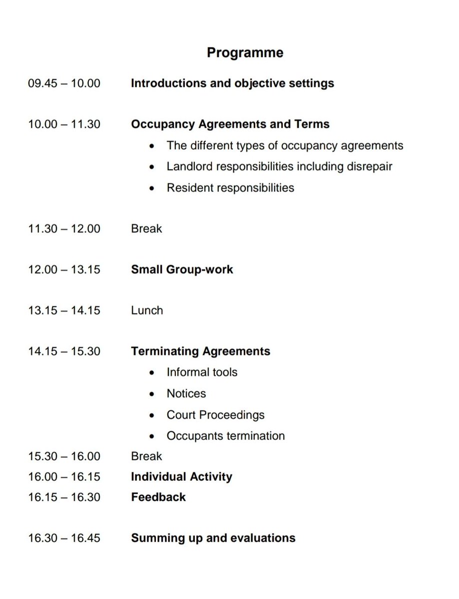 Housing Law in Supported Housing will take place on 28 October between 10am and 4pm.  Course is run by our own expert Sue Baxter.