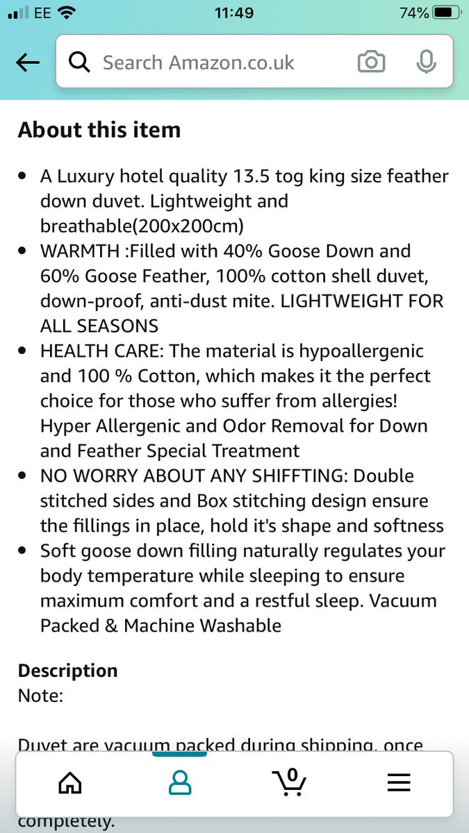 JamesChetter's tweet photo. @AmazonHelp incorrect info in product description to that on pictures. 15% not 40%. Just been delivered a 15%. Another scam you overlook? https://t.co/8sKf44O91u